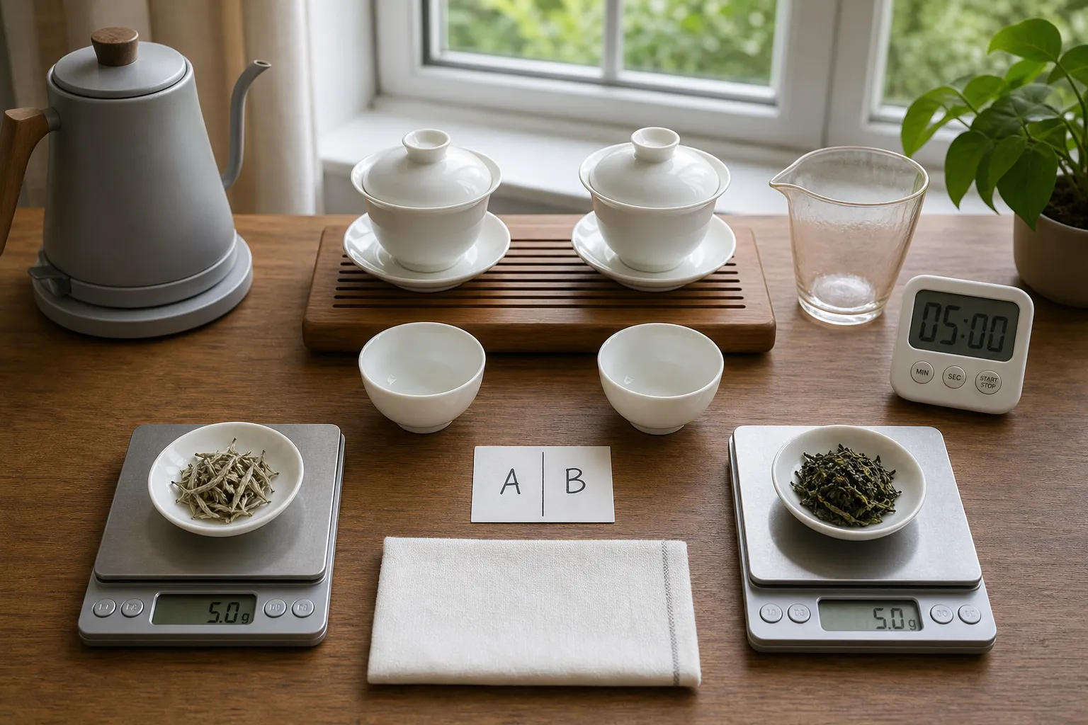 How to Compare Two White Teas from Different Origins