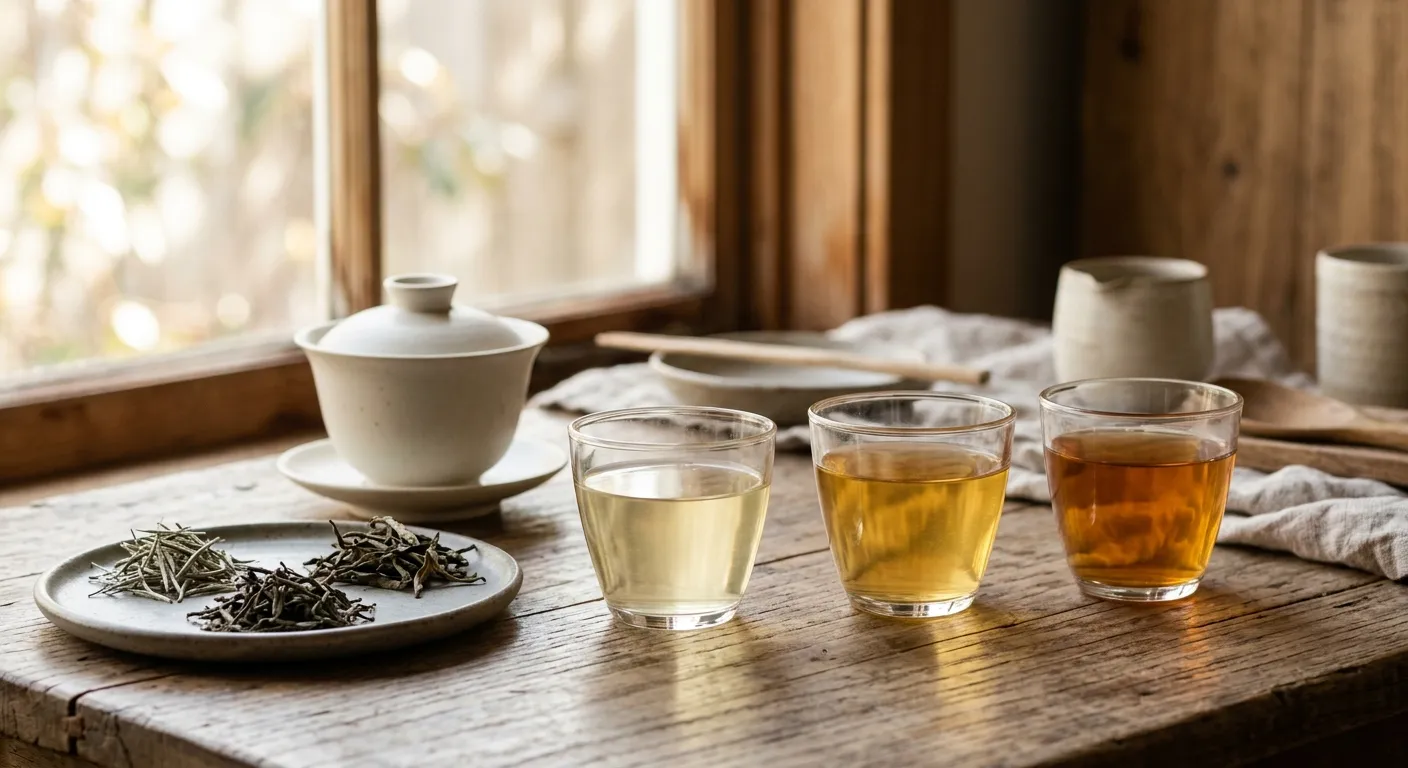 How Do Gongmei and Shoumei Taste Compared with Lighter White Teas