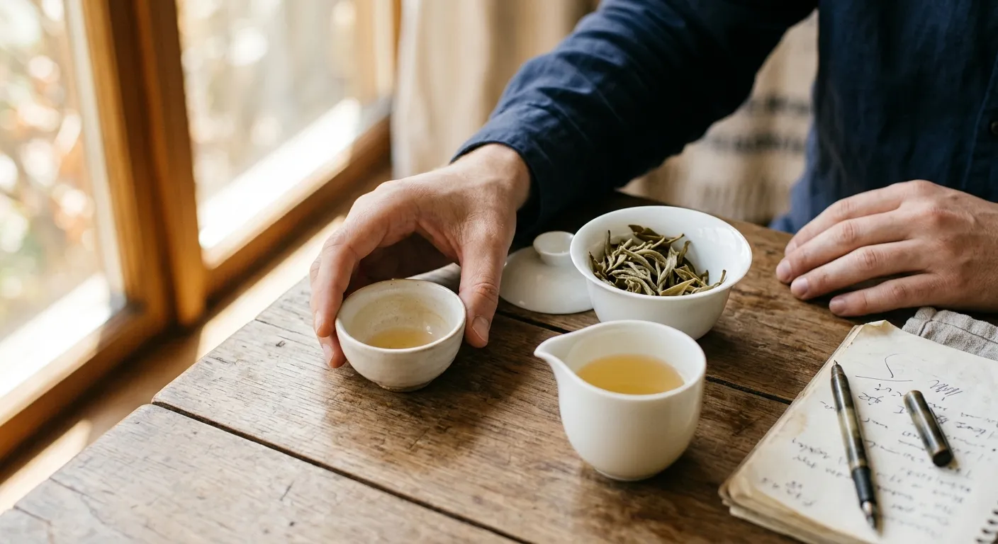 What Does Good White Tea Aftertaste Feel Like