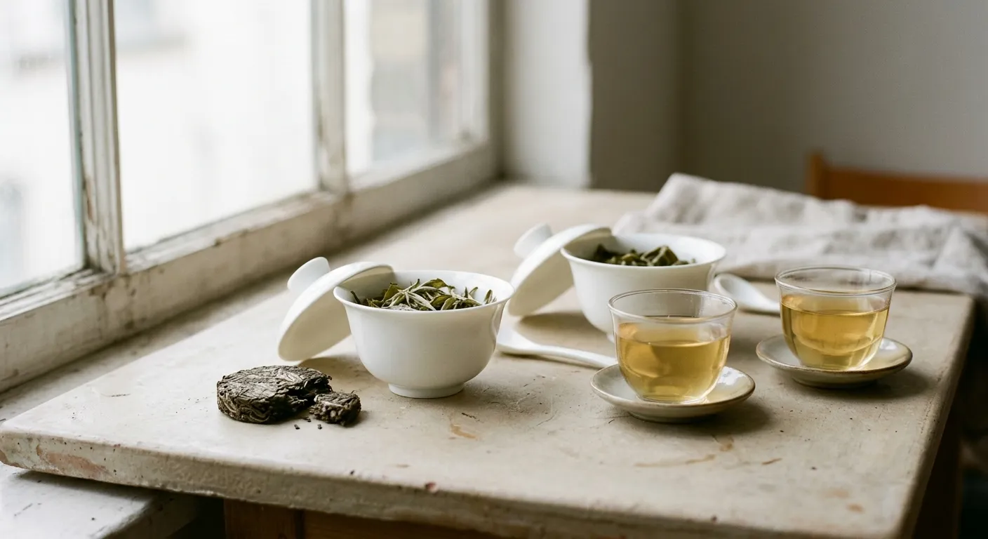Does White Tea Cake Taste Different from Loose Leaf White Tea