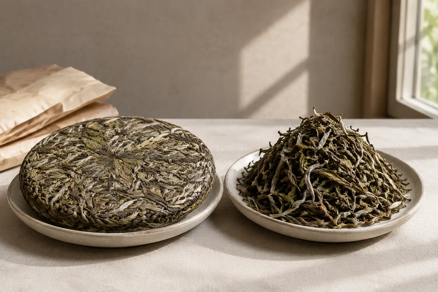 Do White Tea Cakes Age Differently Than Loose Leaf White Tea